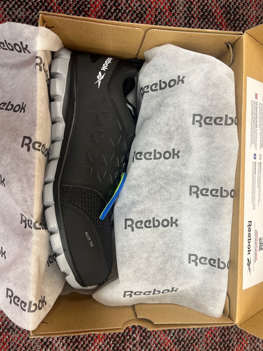 Reebok Men's Sublite Cushion Work Athletic Shoe - Gray